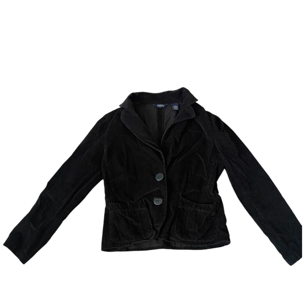 Austin Clothing Co. Velour Collared Blazer Jacket Women’s Size Medium